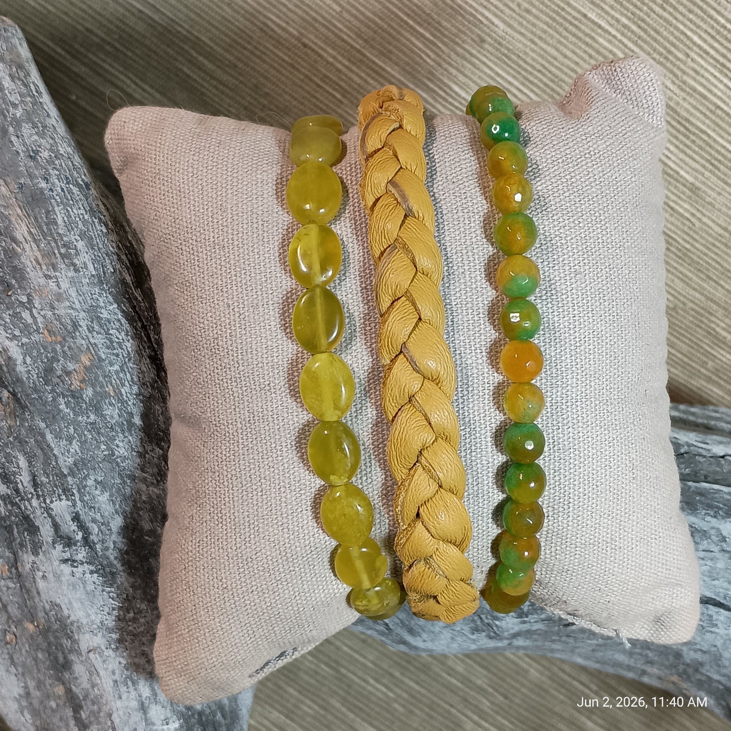 3 bracelet stacks
