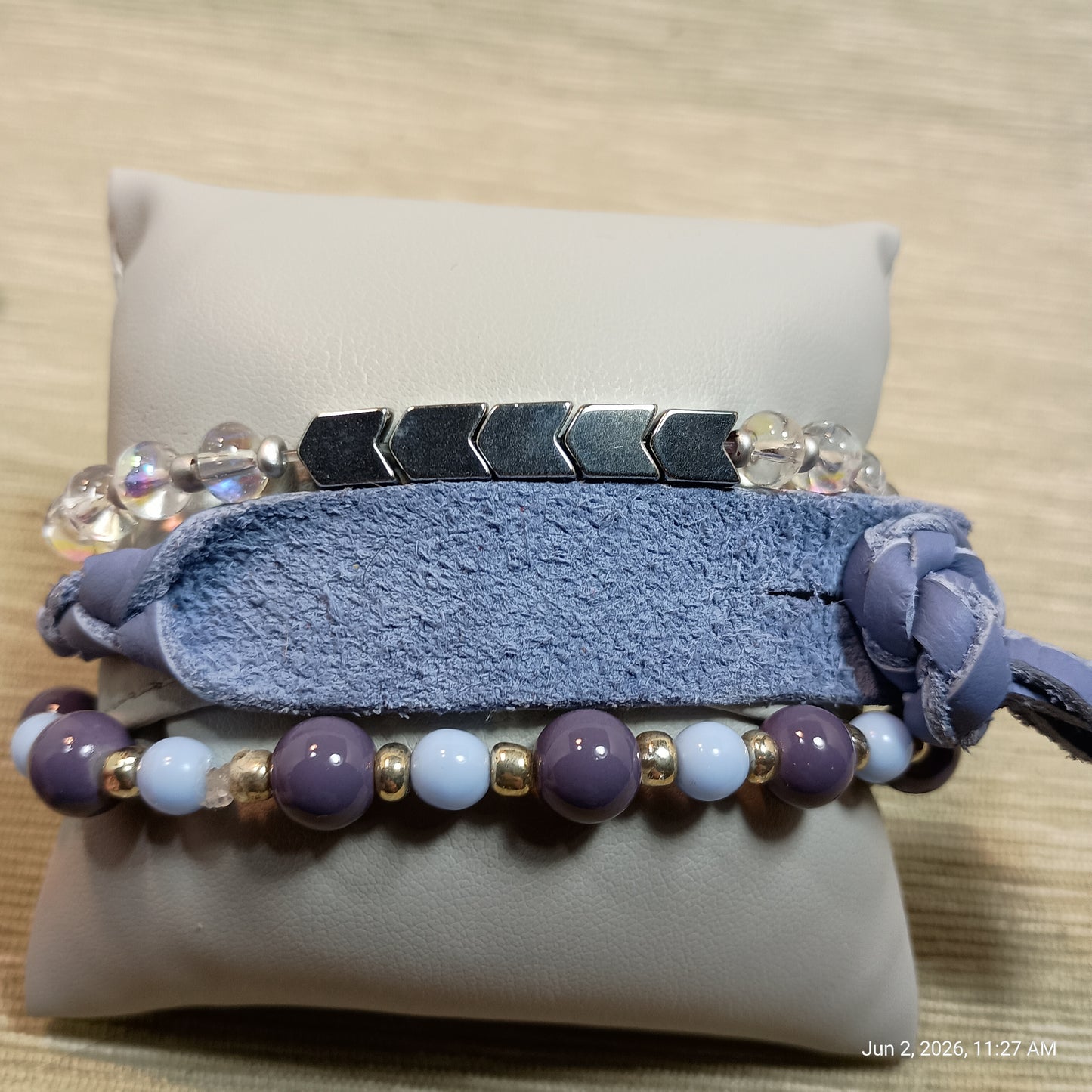 3 bracelet stacks