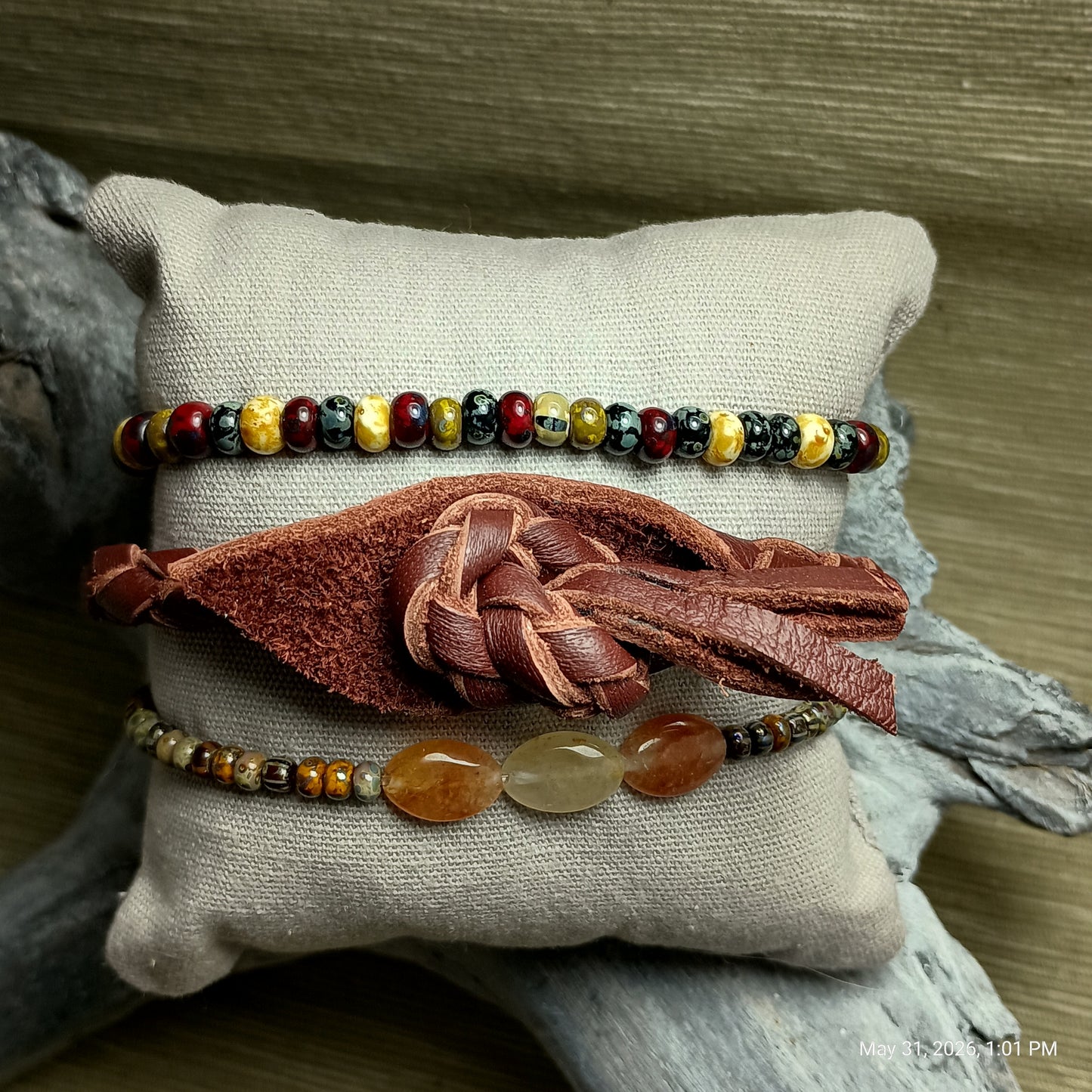 3 bracelet stack