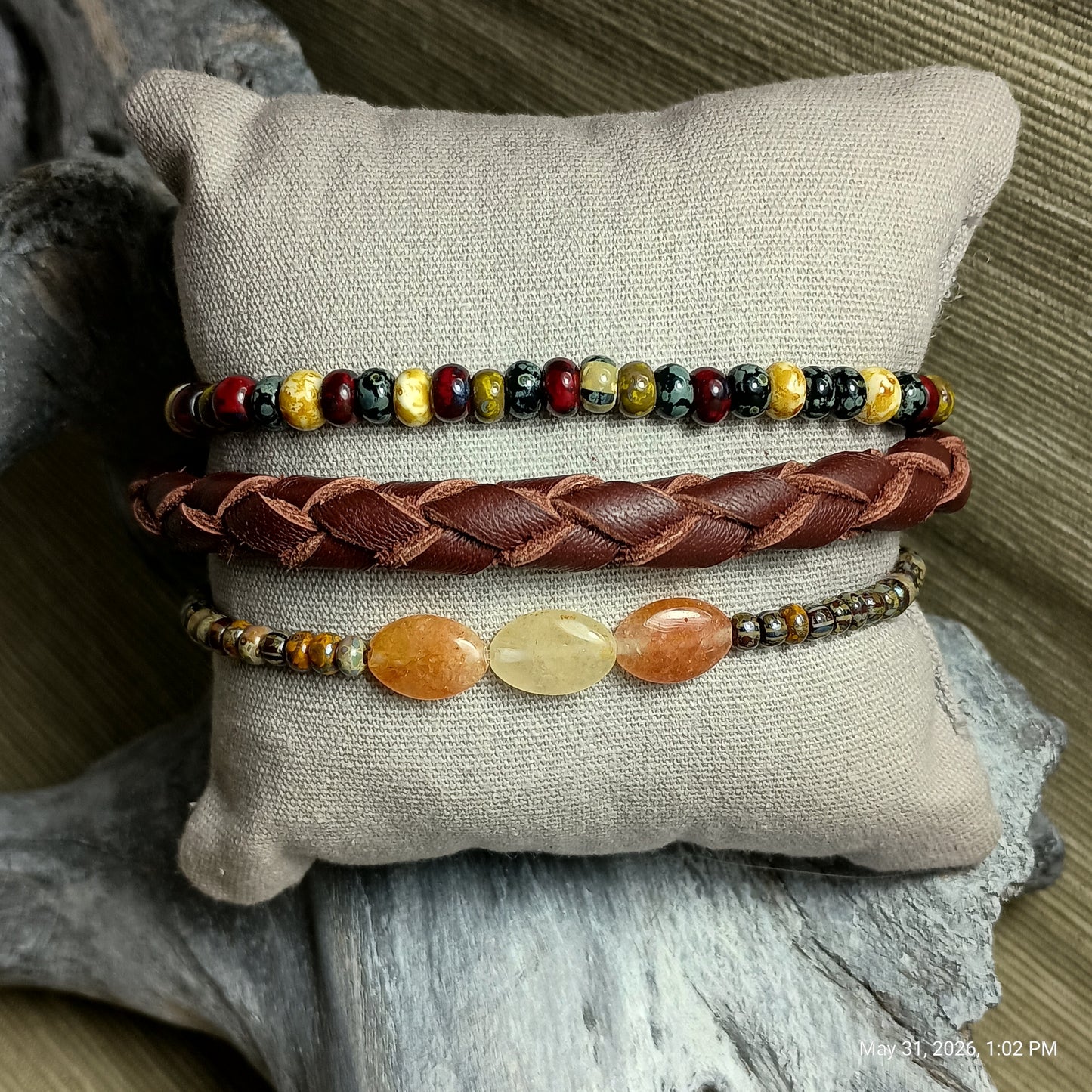 3 bracelet stack