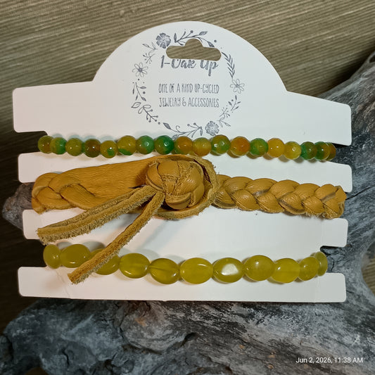 3 bracelet stacks
