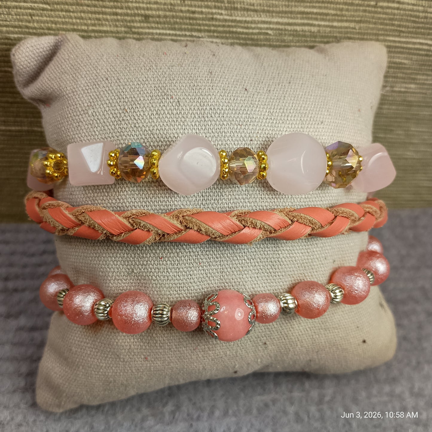 3 bracelet stacks